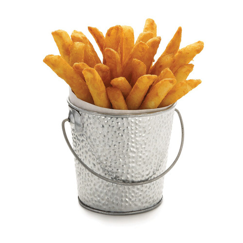 Tablecraft GT44 Galvanized Steel Pail - 4" x 4"