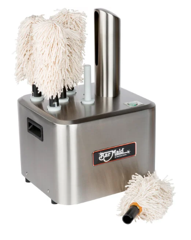 Bar Maid GP-100 Five Brush Electric Glass Polisher - 110V
