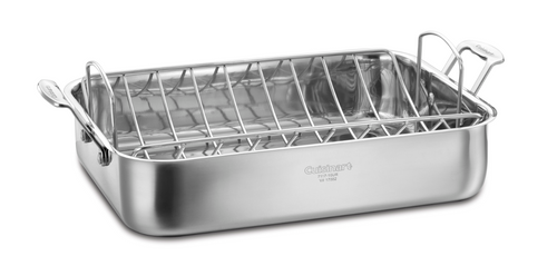 Cuisinart 7117-16URP1 Chef's Classic™ Stainless 16" Roasting Pan With Rack