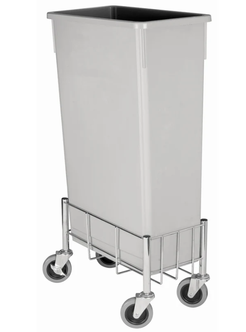 Winco DWR-1708 - Wire Dolly for Slender Trash Can