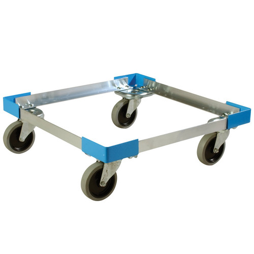 Carlisle C2220A Aluminum Glass Rack Dolly, No Handle