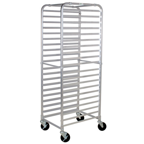 Winco ALRK-20BK End Load Bun Pan Rack (Unassembled) - 20 Pan Capacity- BUNRACK