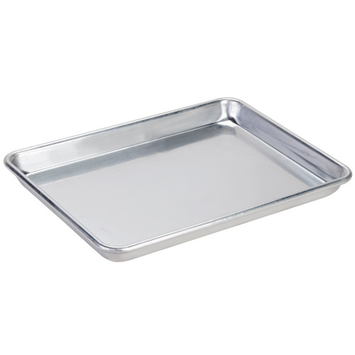 Winco ALXP-1013 Quarter Size Aluminum Bun / Sheet Pan - QUARTER