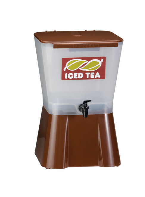Tablecraft 954 3 Gallon Brown Beverage / Juice Dispenser - T954