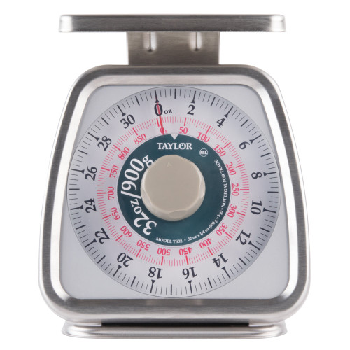 Taylor TS32 32 oz. Mechanical Portion Control Scale - NSF