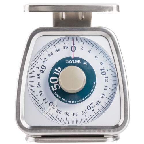 Taylor TS50 50 lb. Analog Portion Control Scale