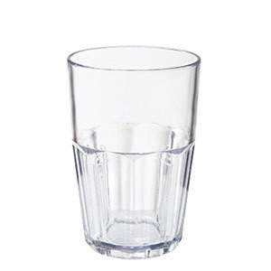 GET 9914-1-CL 14 oz. Clear Break-Resistant Plastic Bahama Tumbler - 9914C
