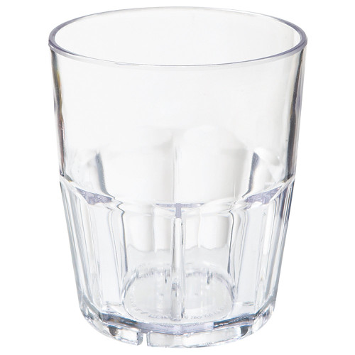 GET 9912-1-CL 12 oz. Clear Break-Resistant Plastic Bahama Tumbler - 9912C