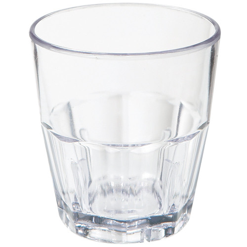 GET 9955-1-CL 5.5 oz. Clear Break-Resistant Plastic Bahama Tumbler- 9955C