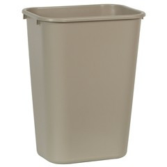 Rubbermaid 2957BG Large 41 Qt Wastebasket