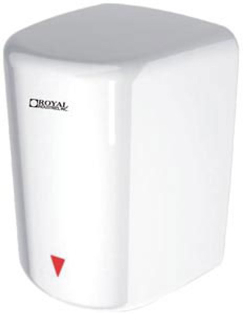 Royal JA01 White High Speed Automatic Hand Dryer - 1600W - DRYHS