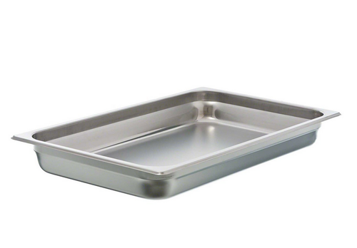 Winco SPJL-102 Full Size Standard Weight Anti-Jam Stainless Steel Steam Table / Hotel Pan - 2 1/2" Deep - FULL-2