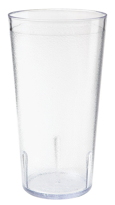 Winco PTP-16A/B/C/R 16 oz. Pebbled Plastic Tumbler - TUMB16
