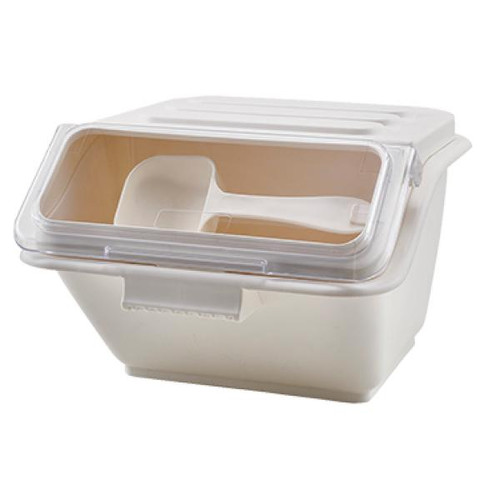 Winco IB-2S 2 Gallon / 40 Cup Shelf Ingredient Bin with 1/2 Cup Measuring Scoop (IB2S)
