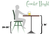 G&A Seating 9511SS School House Swivel Bar Stool