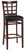 G&A Seating 9650 Checker Back Wood Bar Stool