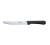 Winco K-50P Steak Knife Round 5" blade with Plastic Handle - 12 / Pack