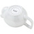 CAC TPW-1 Ceramic 15 oz White Tea Pot With Lid
