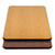 G&A Seating 24" x 42" Laminated Rectangle Table Top Reversible Walnut / Natural Oak