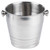Winco WB-4HV 8 1/4" Stainless Steel Wine / Champagne Bucket Heavy Weight - WB4HV