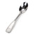 Winco 0006-01 Teaspoon - Toulouse (Shell) - 12 / Pack - TOULTS