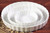 CAC QCD-10 White China Fluted Quiche Dish 42 oz - QCD10