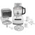 KitchenAid KFP1133WH White 11 Cup Food Processor with ExactSlice System - KFP1133W
