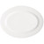 GET OP-621-W Milano 21" x 15" White Oval Platter - OP621W