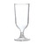 GET SW-1414 (SW1414) 12 oz. SAN Plastic Goblet - SW1414CL