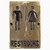 Tablecraft 465633 6" x 4" Bronze Restrooms Sign - SIGN465633