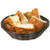 Tablecraft 1475 Brown Round Rattan Basket 8 1/2" x 2 1/4" - BREAD1475BR