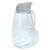 Tablecraft L48 Option 48 oz. Dispenser Jar with Gray Top - L48G