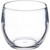 GET SW-1460-CL 8 oz. Clear Plastic Stemless Wine Glass - SW1460