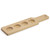 Anchor Hocking 90038 Four-Hole Natural Finish Wood Beer Flight Sampler Paddle - 14 1/2" x 3 1/2" x 5/8" - AH90038