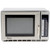 Amana RFS12TS Medium Duty Stainless Steel Commercial Microwave with Push Button Controls - 120V, 1200W