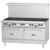 Garland G60-10RR 10 Burner 60" Gas Range with Two Standard Ovens - 406,000 BTU