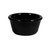 Winco RFM-3K 3 oz. Black Fluted Melamine Ramekin - 12 / Pack - RAM3BK