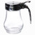 Winco G-115 6 oz. Glass Syrup Dispenser with Chrome Plastic Top - SYRUP6