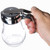 Winco G-115 6 oz. Glass Syrup Dispenser with Chrome Plastic Top - SYRUP6