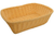 Winco PWBN-118T Natural Rectangular Rattan Basket 11 1/2" x 8 1/2" x 3 1/2" - PWBN118T