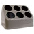 Vollrath 52644 Six Hole Plastic Silverware Cylinder Holder