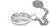 Franmara 2613 Classic Tastevin, Silver Plated with Chain