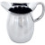 Winco WPB-2 2 qt. Bell Pitcher - Stainless Steel - CAP125