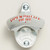 Spill Stop 13-300 Wall Mount Bottle Opener - 3 1/4" X 2 3/4"