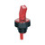 Spill Stop 313BR Red Liquor Pourer with Screen - 12 / Pack
