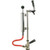 Micro Matic 7509J-9 8" Chrome Supreme Picnic Pump with Pressure Relief Valve and Chrome-Plated Faucet - "D" System