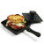 Norpro 653 Pre-Seasoned Cast Iron Mini Panini Pan with Press