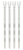 Harold Imports 1704 QuackenBush Shellfish Fork / Picks, 4 Piece Set