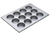 Focus Foodservice 12 (5 oz) Cup Aluminized Steel Large Muffin Pan (903645)