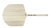 Adcraft PZT-4220 20" x 20" Wooden Pizza Peel with 22" Handle - Big Angelo